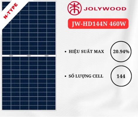 Tấm pin năng lượng mặt trời Jolywood